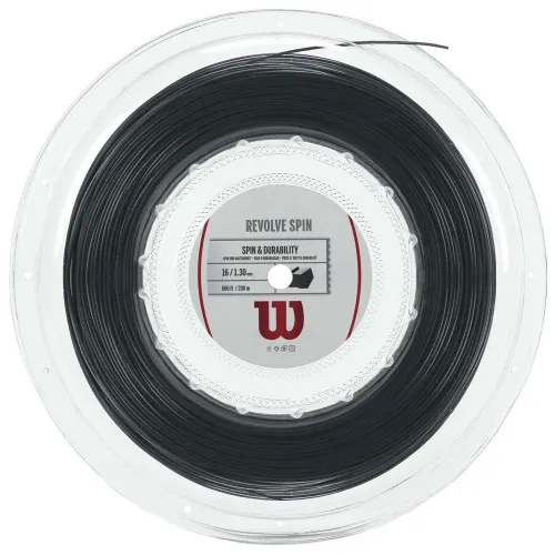 윌슨 Revolve Spin 200 m 테니스 릴 스트링 6136261961