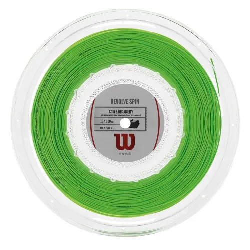 윌슨 Revolve Spin 200 m 테니스 릴 스트링 6136261962