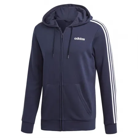 아디다스 Essentials 3 Stripes French Terry 풀지퍼 스웨트셔츠 6137041256