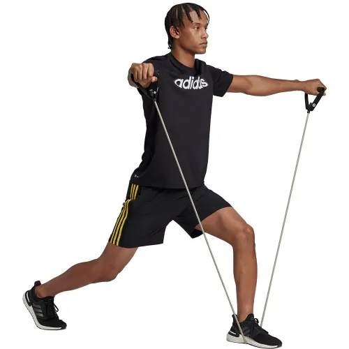 아디다스 Aeroready Workout Silicone Print Linear Logo 반팔 티셔츠 6138968880