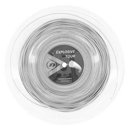 던롭 Explosive Tour 18G SL 테니스 릴 스트링 200 m 6139625700