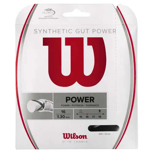 윌슨 Synthetic Gut Power 16 12.2 m 테니스 거트 6140434323