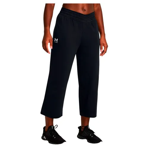 언더아머 Rival Terry Crop Wide Leg 바지 6140463577