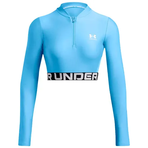 언더아머 HeatGear Rib 하프 지퍼 스웨트셔츠 6141021052