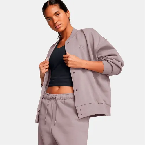 언더아머 Icon Fleece Varsity 자켓 6141021114