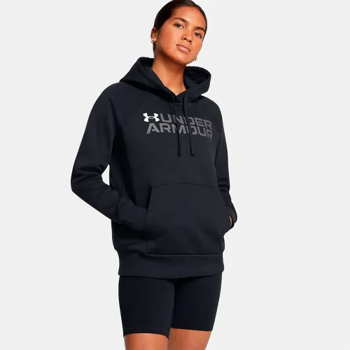 언더아머 Rival Fleece Wordmark 후드티 6141021584