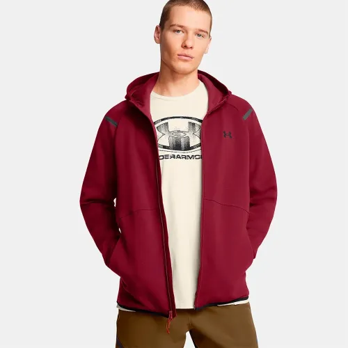 언더아머 Unstoppable Fleece EU 풀지퍼 스웨트셔츠 6141021890