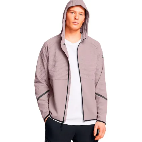언더아머 Unstoppable Fleece Textured 풀지퍼 스웨트셔츠 6141021933