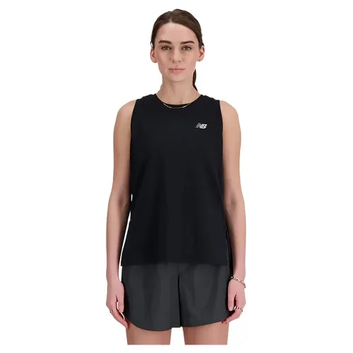 뉴발란스 스포츠 에센셜 헤더테크 나시 티셔츠 6141043252