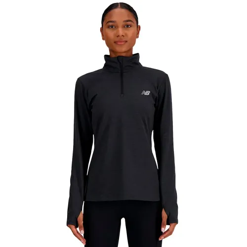 뉴발란스 Sport Essentials Space Dye 하프 지퍼 긴팔 티셔츠 6141043317