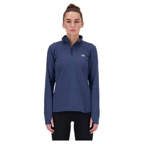 뉴발란스 Sport Essentials Space Dye 하프 지퍼 긴팔 티셔츠 6141043319