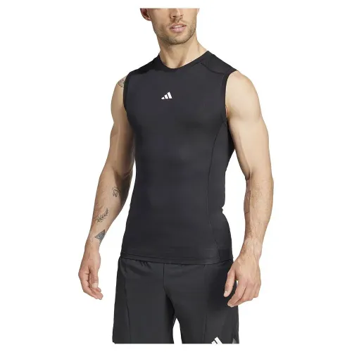 아디다스 Techfit Compression 트레이닝 나시 티셔츠 6141047458