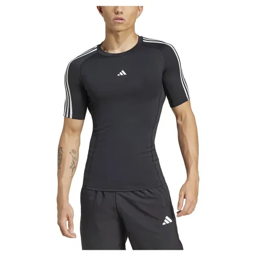 아디다스 Techfit 3 Stripes 반팔 티셔츠 6141050668