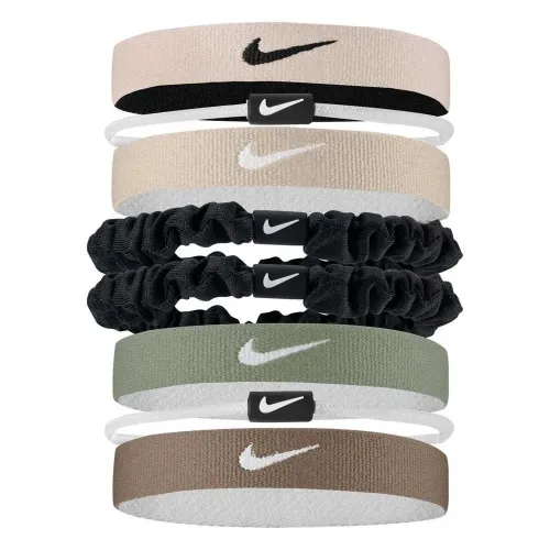 나이키 Flex Classic Mixed 헤어 밴드 8 팩 6141564308