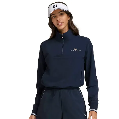 윌슨 DavenPort 하프 지퍼 스웨트셔츠 6141630723