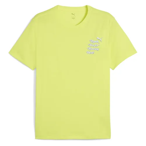 푸마 Graphics 런닝 Slo 반팔 티셔츠 6141725587