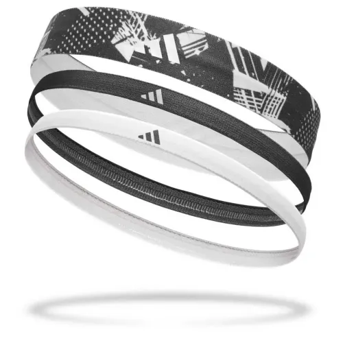 아디다스 Graphic 헤어밴드 3 팩 6141943726