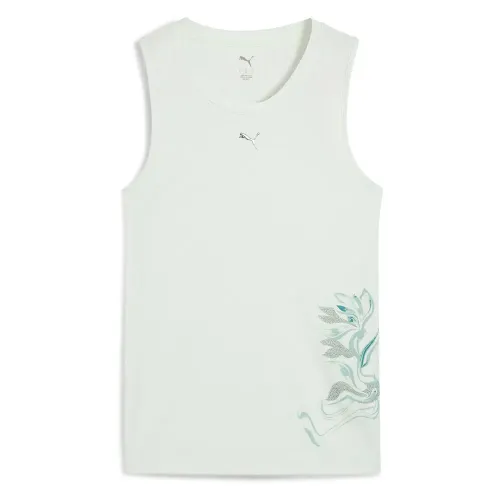 푸마 Green Terrains Graphic 나시 티셔츠 6141954545