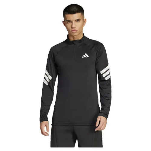 아디다스 Icon 3 Stripes 하프 지퍼 긴팔 티셔츠 6142117347