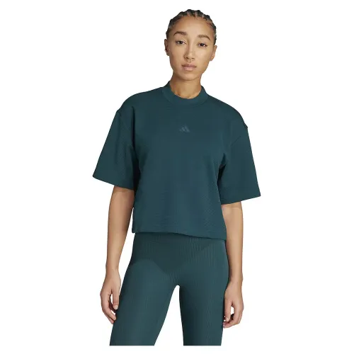 아디다스 Yoga Motion Waffle 반팔 티셔츠 6142118000