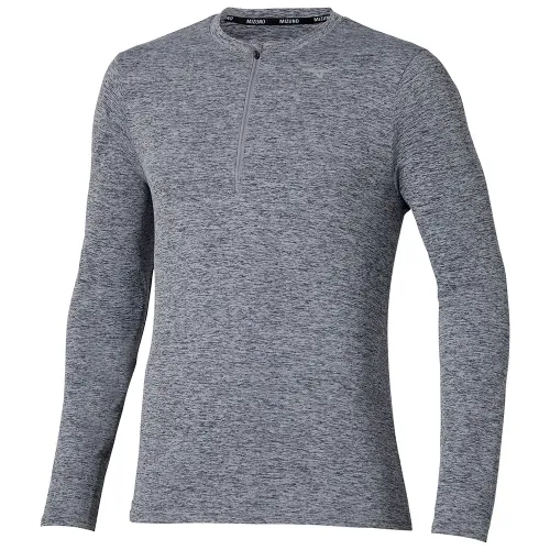 미즈노 Core Impulse 하프 지퍼 긴팔 티셔츠 6142132018