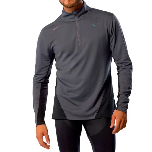 미즈노 Tech Thermal Charge 하프 지퍼 긴팔 티셔츠 6142132170