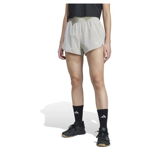 아디다스 Pacer 트레이닝 3 Stripes 우븐 High-Rise 5in 반바지 6142157660