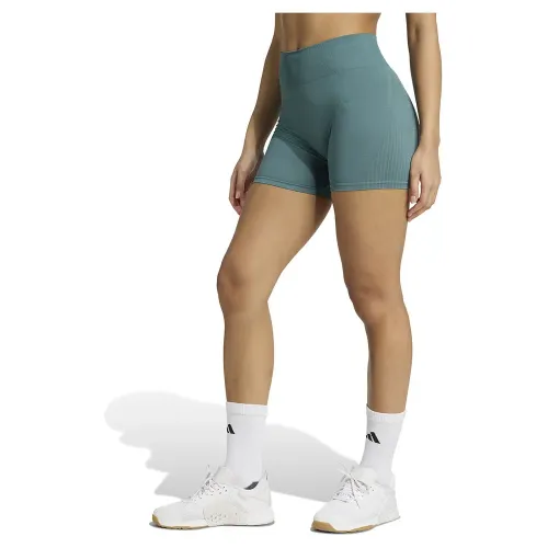 아디다스 Workout Essentials 4in Knit 짧은 레깅스 6142158461