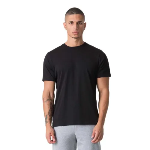 에버라스트 With eco-leather patch 반팔 티셔츠 6142169377