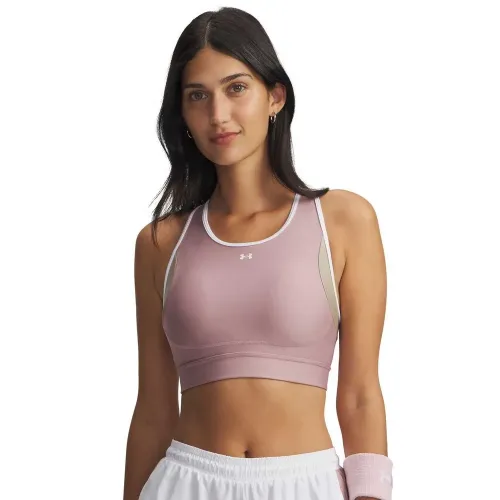 언더아머 Crossback Mid Open Back 스포츠 브라 6142260736