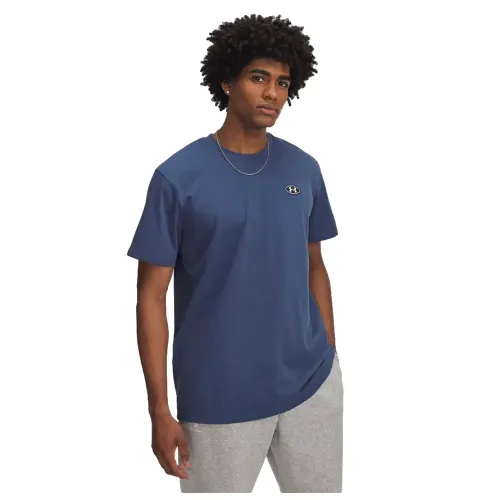 언더아머 헤비웨이트 Left Chest Patch 반팔 티셔츠 6142260917