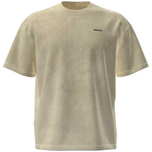 언더아머 Heavyweight Oversized Logo Wash 반팔 티셔츠 6142260919