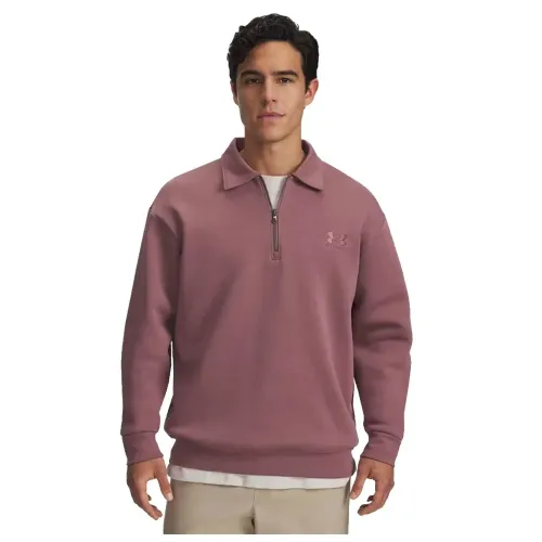 언더아머 Icon Fleece Collar 하프 지퍼 스웨트셔츠 6142266270