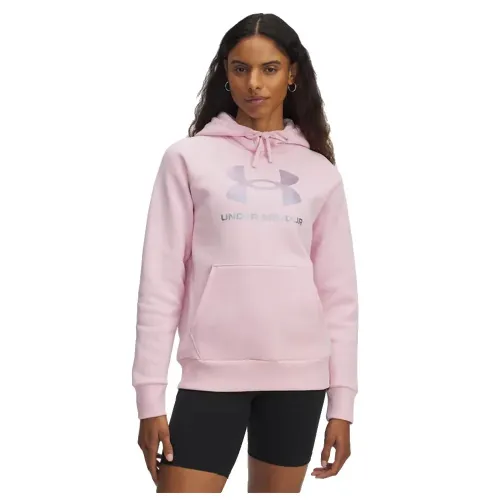 언더아머 Rival Fleece Shimmer 후드티 6142266526