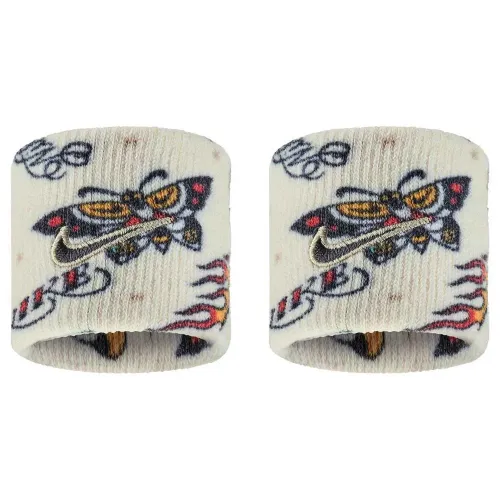 나이키 ACCESSORIES Dri-Fit Swoosh Classic Printed 손목밴드 2 팩 6142414846