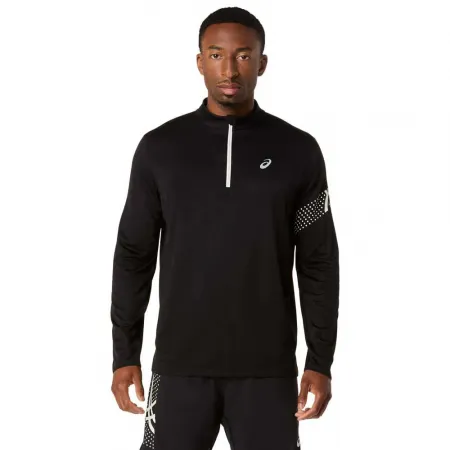 아식스 아이콘 하프 지퍼 긴팔 티셔츠 6142631868