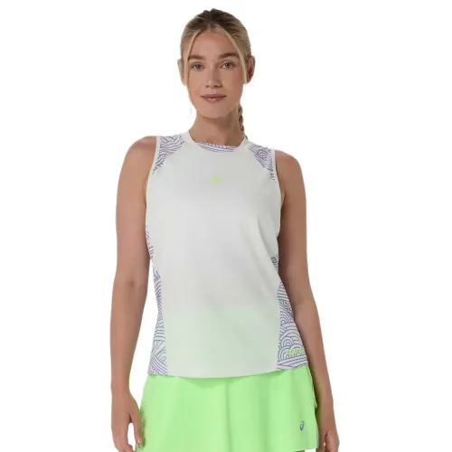 아식스 빠델 코트 All Over Print 나시 티셔츠 6142632065