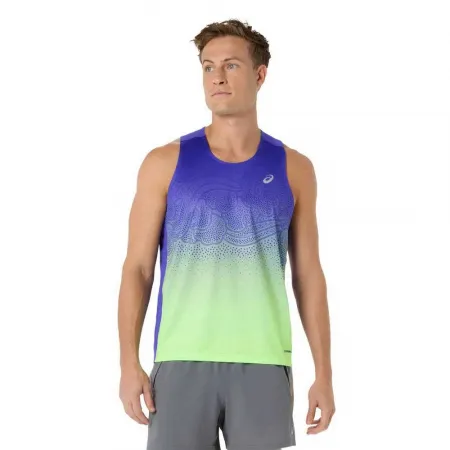 아식스 Road Fade 나시 티셔츠 6142632368