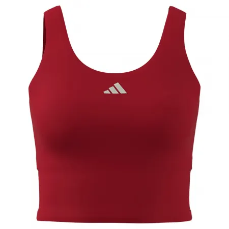 아디다스 3 Stripes Studio All Me 스포츠 탑 중간 지지력 6142665866