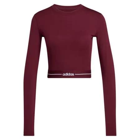 아디다스 Hyperglam Cropped 긴팔 티셔츠 6142666687