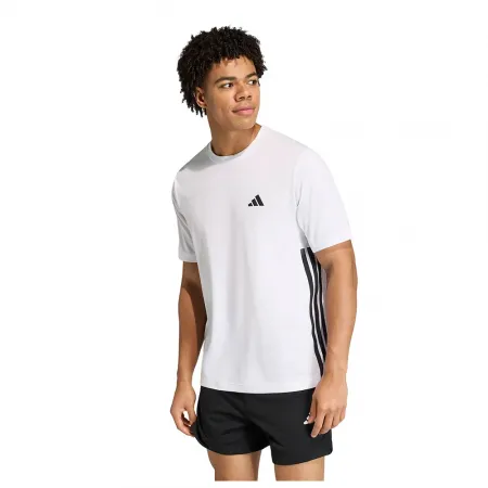 아디다스 Workout Essentials Feelready 3 Stripes 반팔 티셔츠 6142667481