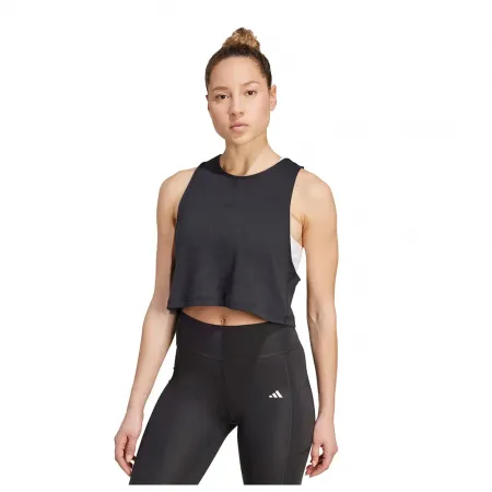 아디다스 Yoga Essentials Cropped 나시 티셔츠 6142667595