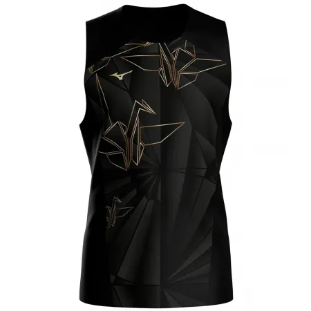 미즈노 액티브 DryAeroFlow 그패픽 Origami 나시 티셔츠 6142673170