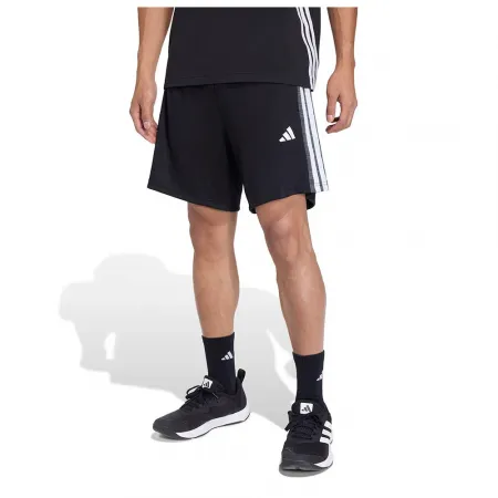 아디다스 Workout Essentials All-Set 3 Stripes Knit 5in 반바지 6142697125