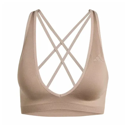 아디다스 Workout Essentials Knit 스포츠 브라 로우 임팩트 6142697271