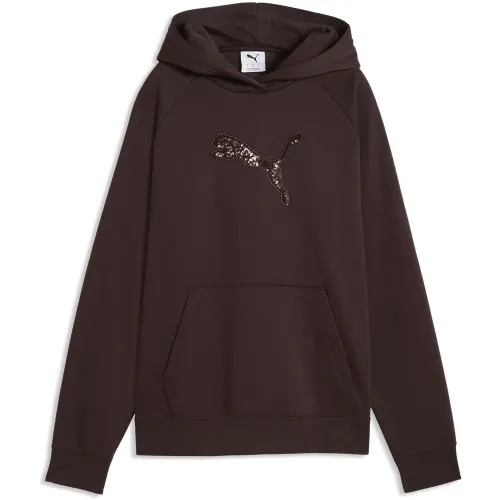 푸마 Essential Sequins Standard 후드티 6143156538