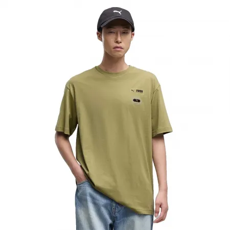 푸마 그래픽s Relaxed Stacked 반팔 티셔츠 6143157013