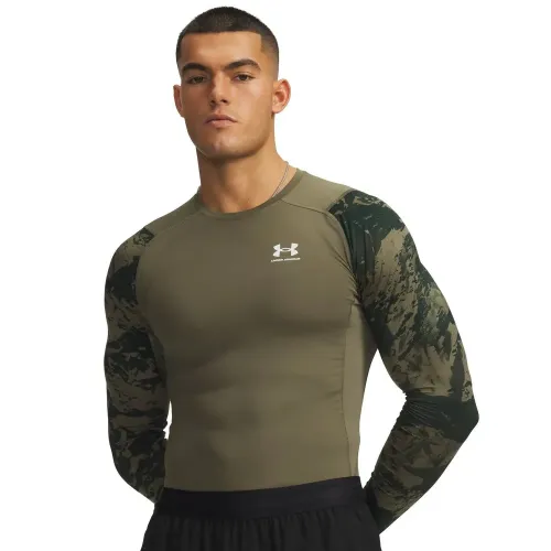 언더아머 HeatGear Armour Comp Colorblock 긴팔 티셔츠 6143333104