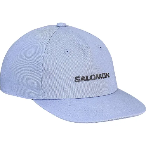 살로몬 로고 플랫 모자 6143335467