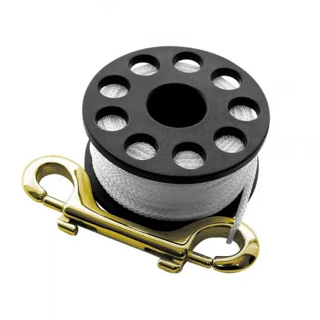 스쿠버프로 Mini Reel Small with Rope and Brass Hook 스풀 7135900102